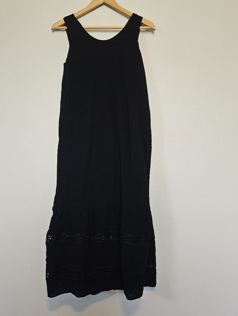 Who What Wear Black Maxi Dress